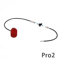 전동 킥보드 부품 교체 새 버전 리어 머드 가드 m365 업그레이드 된 m365 pro 2 전기 스쿠터 펜더브래킷 지원리어 테일 라이트 램프 액세서리, 스타일 4