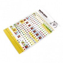 드림1025 1000 바른손 다이어리 데코 캐릭터 스티커 (10개), 상세페이지 참조, 상세페이지 참조