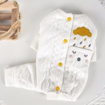 강아지 겨울옷 점프수트 작은 개 옷 겨울 의류 애완 동물 코트 복장 요크셔 테리어 포메라니안 몰타 푸들 비숑 슈나우저 점프 슈트, 01 WHITE, 01 XXS