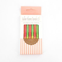 크리스마스초 6pcs 불꽃초 생일 캔들