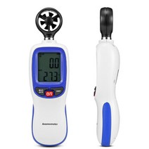 디지털 풍량 풍력 풍속 바람속도 측정기 공기흐름 체감온도, 1개