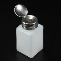 200ml 아세톤 펌핑용기 사각 매니큐어 리무버 공병, 단품