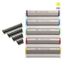 바보사랑 아톰 칼라메모홀더 소 40x18x12mm 노란색 40mm.오피스넥스