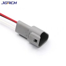 와이어커넥터부품 15cm 배선 하네스가있는 1 pcs deutsch dt 커넥터 dt06-2sdt04-2p 2p 3p 4p 6p 8p 12p 방수 전기 커넥터 호환, 3p 남성