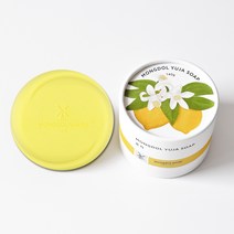 유노하나 몽돌 유자 비누 140g