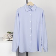 퍼니걸스 9475 데일리 루즈핏 카라 긴팔 셔츠 남방 여성의류