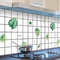 접착식 주방시트지 오염방지 셀프 인테리어 90x60cm