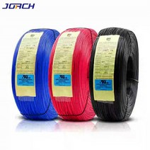 0.2~12mm 철사 반생이 와이어 스텐철사 5m 18awg 전자 ul1015 주석 도금 구리 연결 유연한 ul rosh 이중 인증서 보증, 초록, 18아그