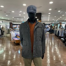 트레몰로 (주)세정 남성 F/W 내피 탈부착 패딩 라이너 그레이 가을 간절기 허리 스트링 사파리 점퍼 TRNKAWF8351 -7881