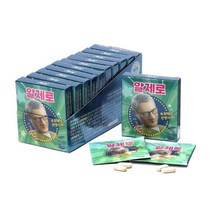 숙취해소제 음주전후 회식 술자리 알제로 4정 x3팩, 단품, 단품