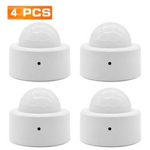 Tuya-Zigbee PIR 인체 모션 센서 무선 적외선 감지기 움직임 센서 스마트 라이프 앱 무선 홈 오토메이션 시스템, [04] 4pcs
