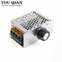 전문 4000W 220V 고전력 조정기 SCR 속도 컨트롤러 거버너 HR, 한개옵션0