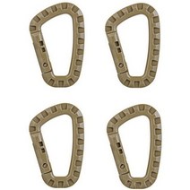 캠핑 악세서리 4pcs tac 링크 캠핑 장비 야외 edc muti 도구 하이킹 기어 d 버클 carabiner molle 벨트 걸쇠 클립 키 ​​체인 스냅 후크, 의