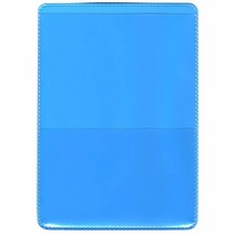 StoreSMART - 블랙 백 자동차 ID 카드 홀더 싱글 팩 RFS20-BL1, Light Blue