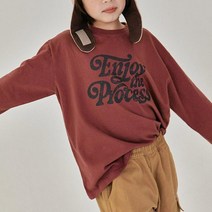엔조이티 여아 남아 티셔츠 에이마켓 오렌지키즈