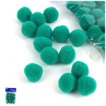 YOLOMAM 뿅뿅이20MM 초록 어린이DIY 유아만들기재료