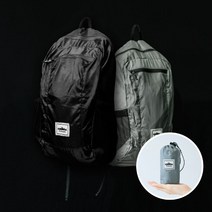 하이산 초경량 컴팩트 등산가방 20L, 블랙