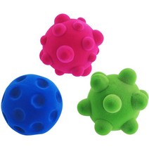 유아 고무 올록볼록 감각볼 촉각볼세트 오감발달 근육발달