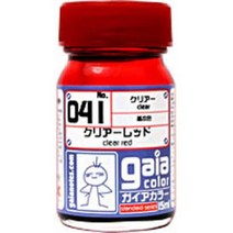 gaianotes 가이아노츠 041 [가이아컬러 클리어 레드 15ml 투명], 단일