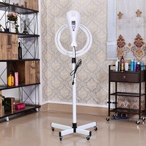 헤어히터 미용실 열기구 셋팅펌 열처리 기계, led화이트