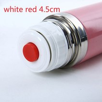 5.2cm 4.5cm 보온병 커버 총알 플라스크 커버 진공 플라스크 뚜껑 보온병 액세서리 머그 콘센트 야외 여행 컵 drinkware, 4.5 화이트 레드