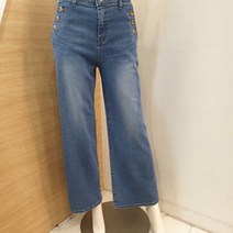 [더아이잗(여성)] [더아이잗]더아이잗 단추포인트 와이드데님팬츠_K IM3N0SLA1