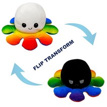 패션 문어 부드러운 pulpo 견인 장난감 인형 새로 도착 역방향 장난감 플립 옥토푸형 정품 Peluches 공급, I_9