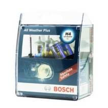 보쉬 올웨더 플러스 헤드램프 H4, Deep Yellow, 4세트