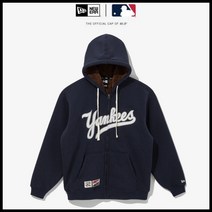 뉴에라 AP MLB 쿠퍼스타운 스크립트 뉴욕 양키스 후드 집업 네이비 13338678