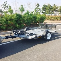 캠핑트레일러 중고캠핑카 정박형 카라반 코쿤트레일러, 유압식 접이식 모델, 1개