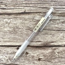 샤프 MUJI 무인 양품 투명 낮다 중심을 잡아가고 있다 이벤트 연필 알루미늄제 ABS 레진 금속 2563796722, 투명 0.5mm