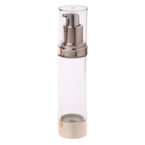 빈 화장품 에어리스 보틀 플라스틱 트리트먼트 펌프 여행용 보틀 15/30/50ML, 3, 1개