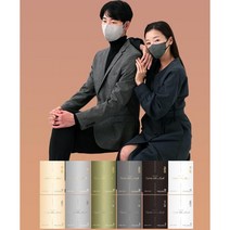 KF94 크린조이 와이드핏 새부리형 황사방역 마스크 성인용(중형) M 5매입 베이지 연그레이 카키 진그레이 블랙 화이트 편안한, 4팩