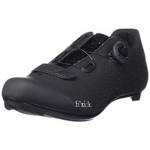 Fizik 피직 남녀 공용 성인 템포 오버커브 자전거 사이클링 슈즈 신발, Black/Black, 8 - 8.5