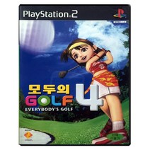 [PS2] 모두의 골프 4 정식발매판 중고 메뉴얼X