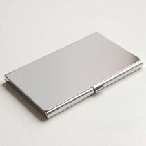메탈 명함보관함 정리 비지니스용 지갑 휴대용 정리 카드 박스 통