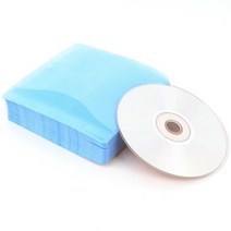 판촉용 100장 투명커버 블루 CD케이스 플스CD DVD 파손방지