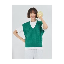 탑텐 여성 케이블 스웨터 베스트_MSD1ES2901 921771