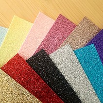 [태양이네] 1.5mm 블링블링펠트 약45x35cm(장) 얇은펠트 반짝이펠트 글리터, BL-Red(레드)