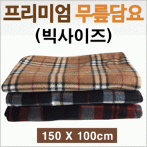 무릎담요 [프리미엄담요] 히팅조끼 등산 대형무릎담요/차량용담요/차량용무릎담요/빅사이즈/자수인쇄150*100