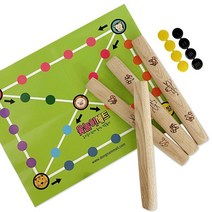 동남교재 윳놀이세트5000 대형 민속 윷 명절 추석 설날 판 윷놀이 전통놀이, 단품