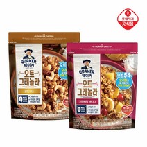 (G)퀘이커 오트그래놀라 골드넛츠x3개+크랜베리x3개