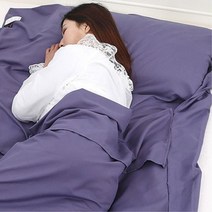 휴대용 싱글 더블 킹 침구 침대 커버 노지캠핑 4계절 3계절침낭 차박준비물 캠핑용품, 카키브라운, 더블 160CM