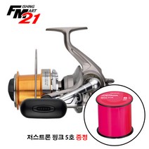 다이와 크로스캐스트KS 한국다이와정품(5호줄 증정), 6000+저스트론핑크5호