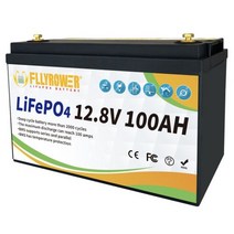 LiFePO4 배터리 팩 12V 100Ah 120Ah 200Ah 리튬 RV 캠핑 햇빛차단열 골프 카트 3000 사이클 이상 해양 에너지, CHINA, 12V 100Ah 332 NO USB