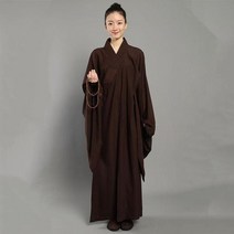 승복 승려옷 스님 법복 절복 불교 개량한복 봄 여름 가을 겨울 남녀공용 의상 위한 중국 전통 의상 예복 선 명상 옷 한푸 도교 티베트어 옷