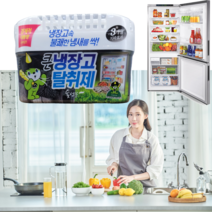 산도깨비 숯 큰 냉장고 탈취제 420g 악취제거