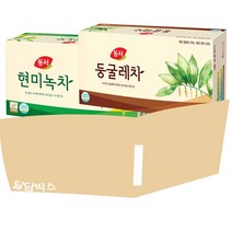 [달담박스]동서 현미녹차 100T+둥굴레차 100T, 2개
