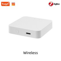 Tuya 스마트 지그비 3.0 게이트웨이 허브 무선 유선 홈 브리지 앱 원격 제어 알렉사 구글, 01 Wireless Hub
