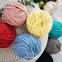 마타타 마크라메 재료 실 컬러 브레이드 색실 컬러 우동끈 네트백 스트링 (50야드 / 100야드), 8. 화이트